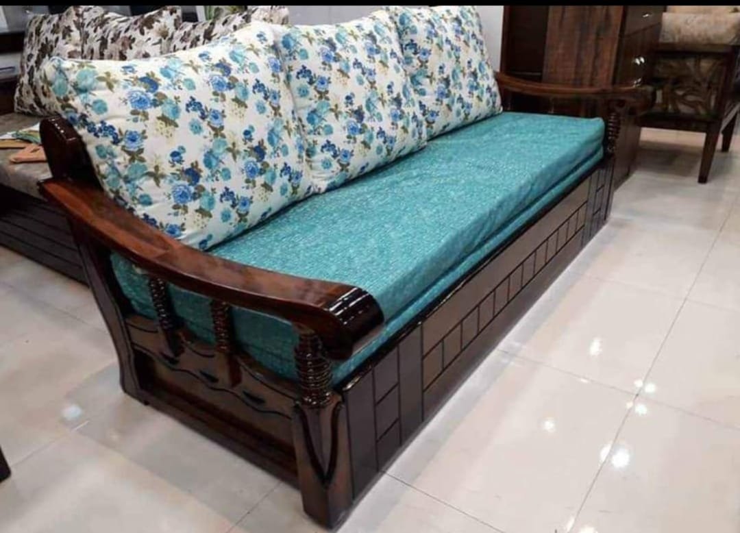 Modern Glass Top Nesting Side Tables