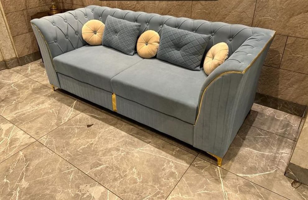 3+2 Seater Luxury PU Fabric Sofa Set