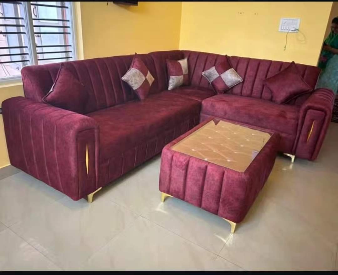 Classic Chesterfield Leather 3-Seater Couch